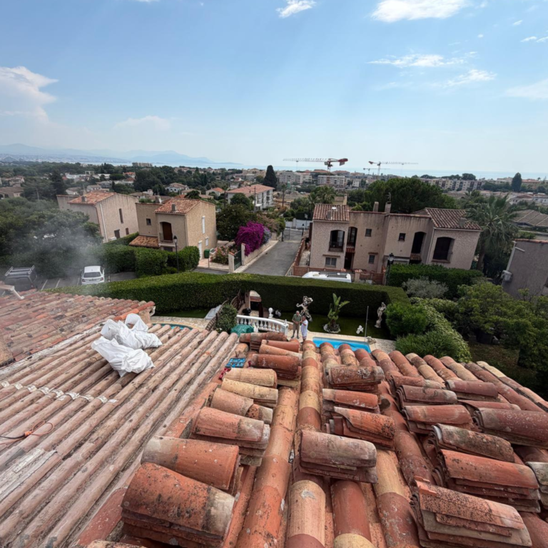 Réalisation couverture – couvreur dans le golfe de Saint-Tropez